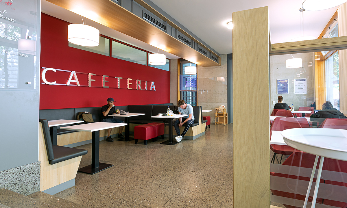 Cafeteria im Musikviertel