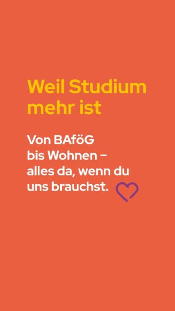 🎓 Mehr als du denkst – dein Studentenwerk Leipzig! 🧡Dein Studium, unser Support: Wir bieten dir alles, was du brauchst, um richtig durchzustarten! 🚀Unsere Services für dich:🍝 Mensen & Cafeterien💰 BAföG & Finanzierung🏠 Wohnen💬 Beratung & Soziales🧠 Psychosoziale Beratung🚲 Mobilität🎭 Kultur👩‍💻 Jobvermittlung   👉 Entdecke alle Angebote auf  👉 stwl.de    #StudentenwerkLeipzig #LeipzigStudiert #StudiumLeipzig #StudiLeben #studyingleipzig #Support Photos: AdobeStock/unai, AdobeStock/Syda Productions
