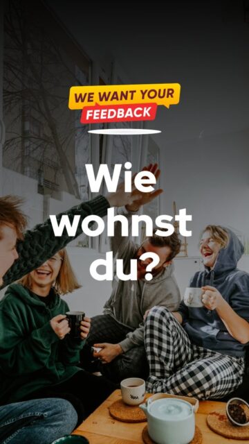 Wie zufrieden bist du mit deiner Wohnsituation in Leipzig? 🏡💬Wir starten eine große Online-Umfrage zum studentischen Wohnen – und DU kannst mitgestalten!Egal, ob du im Wohnheim oder privat wohnst: 👉 Deine Meinung hilft uns, die Wohnsituation für Studierende in Leipzig besser einzuschätzen und unsere Angebote gezielt zu verbessern.👉 Jetzt mitmachen! 🔎 Link in Bio#studentenwerkleipzig #studiereninleipzig #Wohnraum #wohneninleipzig #Studentenwohnheim #StudyInLeipzig