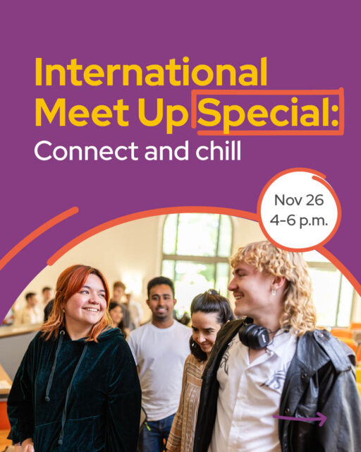 🌍 International Meet Up Special in Leipzig! 🎉At this Meet Up, international students get together to share experiences, get tips for student life, and network. 🤝 ✨This time, you can look forward to student initiatives and leisure activities offered by Leipzig's universities, as well as exciting discussions about life and studying in Leipzig.📅 November 26, 4-6 p.m.📍Tutor's Lounge, Nürnberger Straße 42, Room 115@mitStudieren | @luhze_leipzig | @mephisto976 | ARQUS Sprachencafé | Buddyprogramm | @unichor_leipzig | @stura.htwk💛 Organized by the Social Counseling Service of the Studentenwerk Leipzig, the HTWK Leipzig – International Student Services, and the International Centre of Leipzig University@htwkinternational @unileipzig_international