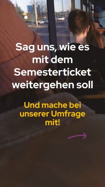 Seit dem SoSe 2024 gibt es das Deutschland-Semesterticket für alle Studierenden in Leipzig. Im Januar 2026 wird entschieden, wie es ab dem Wintersemester 26/27 weitergeht – und deine Meinung zählt!Damit wir deine Interessen optimal vertreten können, ist es wichtig, dass wir mehr über deine Bedürfnisse erfahren.⏱️ 3 Minuten📣 Deine Stimme, deine Mobilität👉 Mitmachen: stwl.de/mobi-umfrageDanke fürs Ausfüllen & Weiterleiten! 🧡#befragung #survey #deinemeinungzählt #onlinebefragung #studiereninleipzig #unileipzig #htwkleipzig@unileipzig @htwkleipzig @hgbleipzig @hhlleipzig @dhsn.leipzig @ibadual @‌iba.students.leipzig @kss_sachsen @htwkinternational @fsranam @fsr_jura @fsrwiwi_unileipzig @fsr_sport_leipzig @fsr.ewi @fsr_geo_leipzig @fsr_biopharm @fsr_rao @fsrgermanistik_leipzig @fsr_ing_htwk @fsr_kupaed_muwi @fsr_leipsych @fsr_powi @fsrvetmed @fsr_dafz @fsrgeschichte @fsrmatheleipzig @fsr_aluti @fsr_informatik_medien @soraslav.unileipzig @fsrlehramt @fsr.kunstgeschichte.lpz @fsrkuwi.le @fsr.musikpaedagogik @fsr_ww_htwk_leipzig @fsr.philo.leipzig @fsr.theol.le @fsr_eit_htwk_leipzig @‌fsr_as_htwk