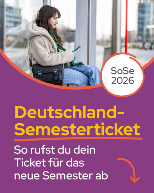 👉 Rufe dein Deutschland-Semesterticket für das Sommersemester 2026 ab!👈 (English version in comments)❗❗ Achtung: Das Ticket vom Wintersemester 2025/26 wandelt sich nicht automatisch in das vom Sommersemester um, sondern du musst es aktivieren.So kannst du dein Deutschland-Semesterticket abrufen:🔹Falls du bereits ein Deutschland-Semesterticket in LeipzigMOVE hast, rufe das Ticket dort einfach erneut ab. Wenn du neu immatrikuliert bist bzw. noch kein Ticket in Leipzig MOVE hast, registriere dich bei den @‌leipzigerverkehrsbetriebe über LeipzigMOVE, um das digitale Ticket per Smartphone zu erhalten.🔹Alternativ besteht die Möglichkeit, das Deutschland-Semesterticket als Chipkarte in einem Servicecenter der LVB abzuholen. Auch wenn du bereits eine Chipkarte hast, musst du diese erneut im Servicecenter der LVB reaktivieren.Der Abruf in LeipzigMOVE und den Servicezentren ist möglich:🔹Für Studierende der HMT und der HHL: ab dem 16. Februar🔹Für Studierende der Universität Leipzig, der HTWK, der HGB, der DHSN und der iba Leipzig: ab dem 21. März👉 Falls du eine "Beitragsrückzahlung" für das Wintersemester beantragen willst, kannst du dies nur tun, wenn du das Ticket noch nicht abgerufen hast. Die Beitragsrückzahlung ist nach der Abrufung nicht mehr möglich.Alle Infos im Detail und was sonst noch zu beachten ist, erfährst du hier:stwl.de/semesterticket-abrufFoto: pikselstock/stock.adobe.com#deutschlandsemesterticket #deutschlandticket #semesterticket #studentenwerkleipzig @‌unileipzig @‌htwkleipzig @‌hgbleipzig @‌hhlleipzig @‌dhsn.leipzig @‌ibadual @‌stura_der_hftl @‌sturaunileipzig @‌stura.htwk @‌sturahgb @‌sturamed @‌rgl_stura_ul @‌iba.students.leipzig @‌htwkinternational