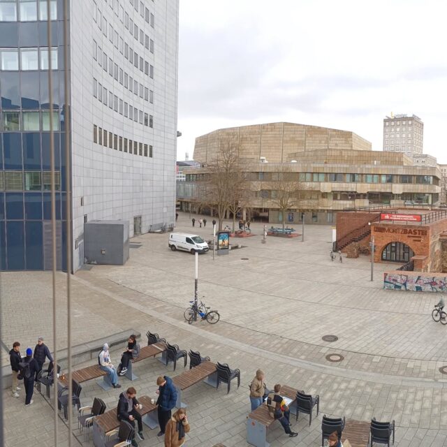 What a view 🥰#Leipzig #LeipzigLove #Moritzbastei #MensaLeipzig #StudentenwerkLeipzig