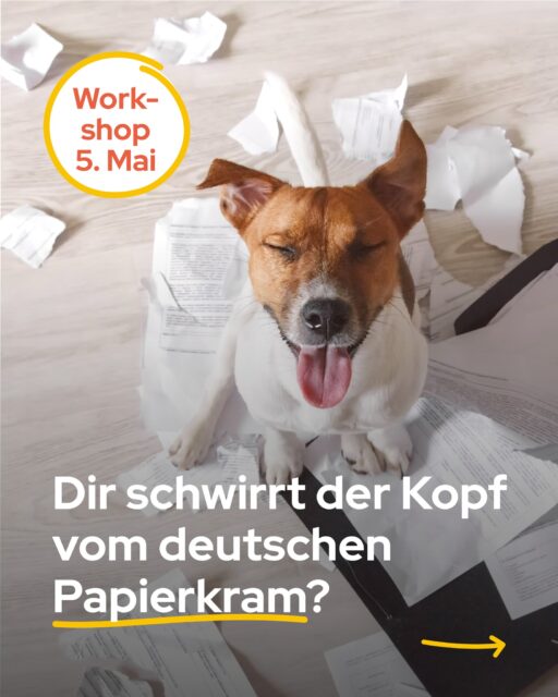 Lost in German paperwork? (English version below)🤔 Du bist verwirrt vom deutschen Papierkram? Dann besuche unseren Workshop “Behördendschungel verstehen”!👉 Hier erhältst du praktische Tipps & Tricks, um dich sicher durch Termine und Kommunikation mit deutschen Behörden zu bewegen. Erfahre mehr über deine Rechte und Pflichten und hol dir wertvolle Hinweise für Formulare, Anträge & Co.Dieser Workshop richtet sich an internationale Studierende und findet in Kooperation mit dem Referat für ausländische Studierende vom @‌sturaunileipzig und dem @‌stura.htwk statt.@‌unileipzig_international~~🤔 Are you confused by German paperwork? Then come to our workshop “Navigating the bureaucratic jungle”!👉 Here you will get practical tips to help you navigate appointments and communication with German authorities. Learn more about your rights and obligations and get valuable advice on forms, applications, and more.No registration required.This workshop is aimed at international students and is held in cooperation with the Department for International Students of the StuRa at Leipzig University and the Studierendenrat of the HTWK.Foto: Adobe.stock.com/ vitpluz#studyingleipzig #paperwork #workshop #bureaucracy