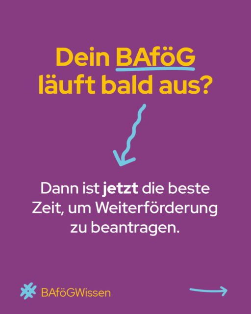 Einmal Early Bird sein, es lohnt sich! 🥸Hier ist dein Reminder, jetzt deinen BAföG-Weiterförderungsantrag zu stellen – auch wenn die Förderung erst ab September/Oktober beginnt! Denn zwischen Juli und Oktober gehen besonders viele Anträge ein. Das bedeutet im Umkehrschluss: längere Bearbeitungszeiten.⏳Unser Tipp: Stelle deinen Antrag so früh wie möglich & sichere dir deine BAföG-Weiterförderung! 👉 stwl.de/bafoeg#Bafoeg #BafoegAntrag #Studienfinanzierung #StudierenInLeipzig #StudentenwerkLeipzig