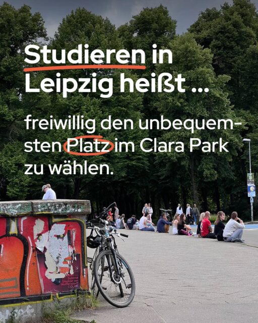 Das ist soooo Lpz core 🙂‍↕️  Und wo seht ihr euch?#StudierenInLeipzig #StudentenwerkLeipzig #Sachsenbrücke #LeipzigCore #Leipzig